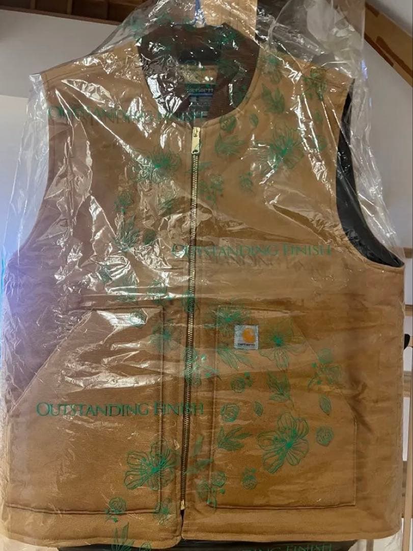 CARHARTT ベスト リラックスフィット　ブラウン　DUCK VEST