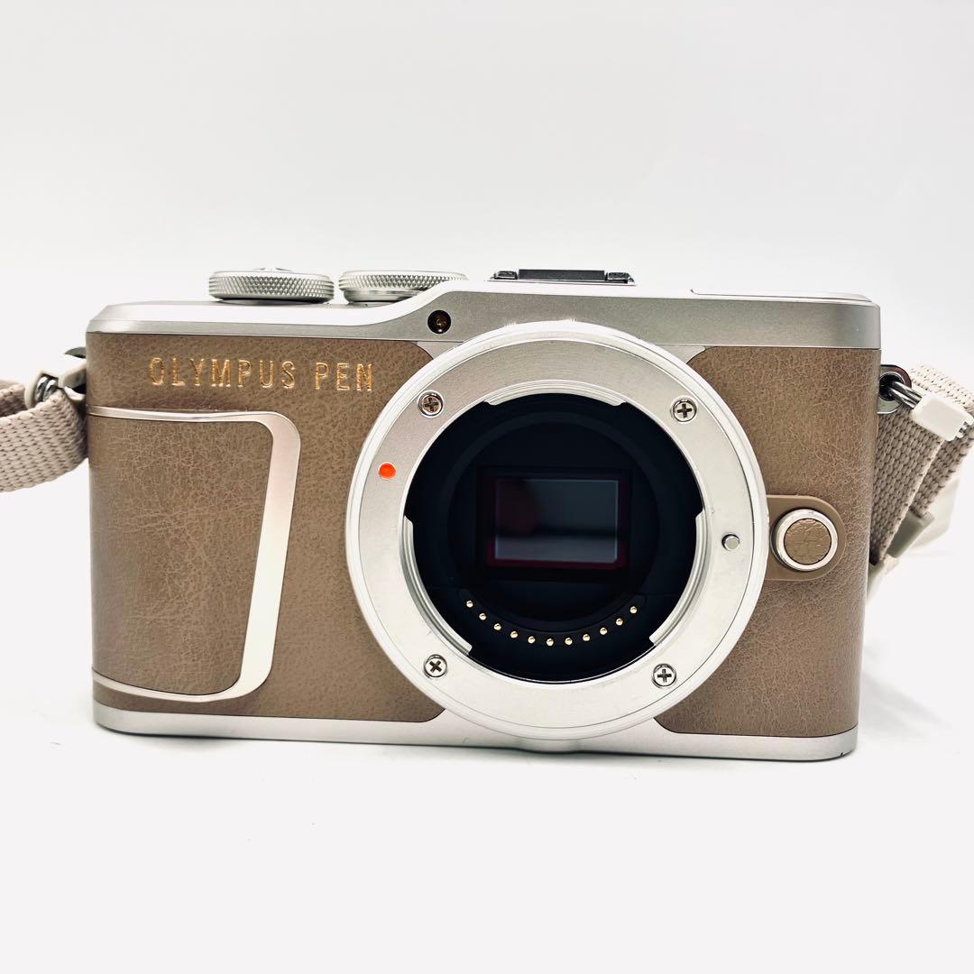 OLYMPUS E-PL10 ブラウン　望遠ダブルレンズキット