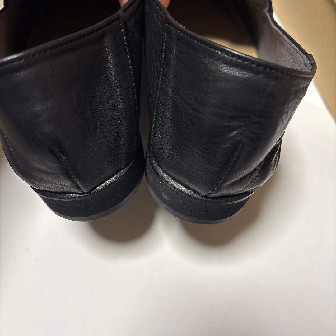 LE TALON レザービットバブーシュ ブラック ルタロン　23.5