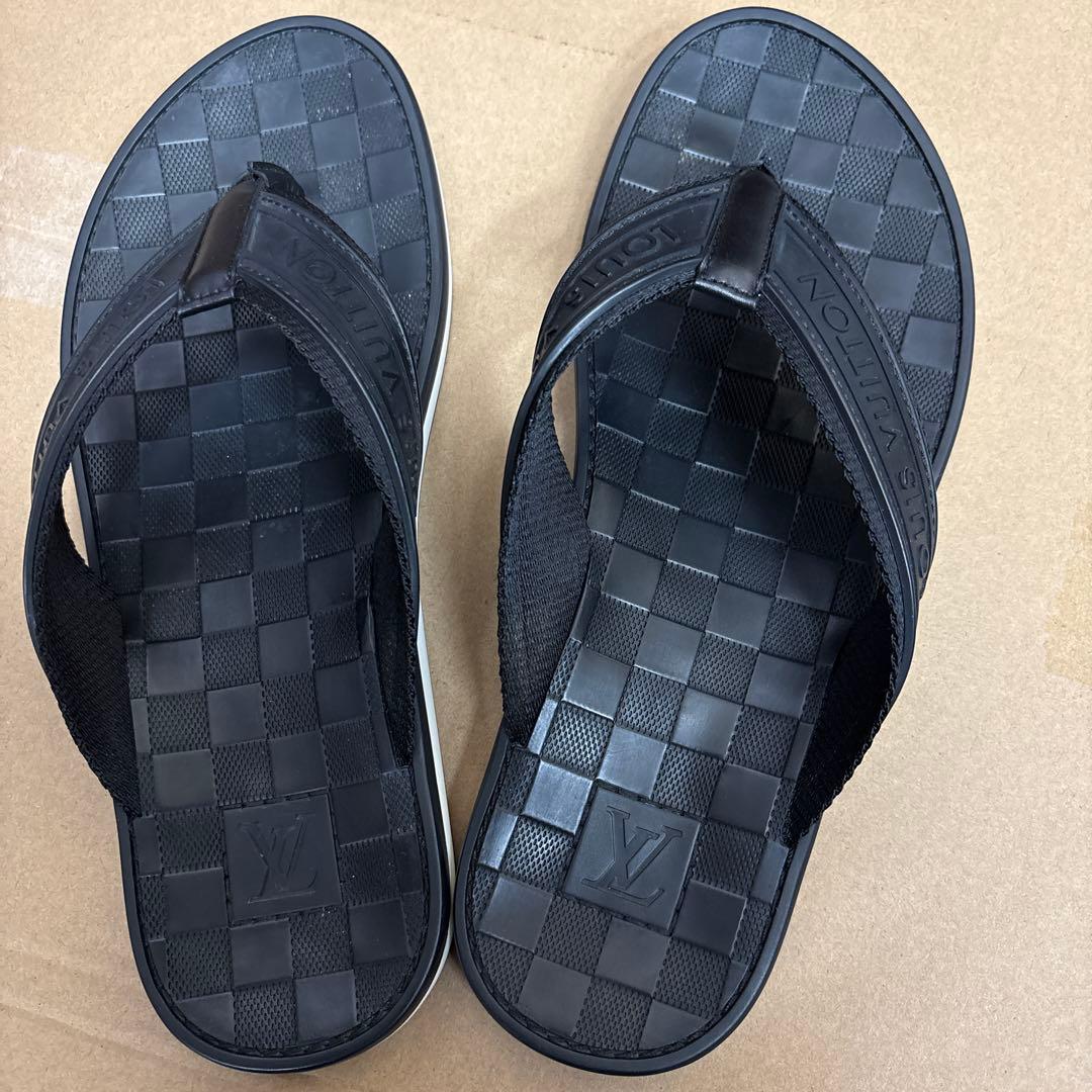 Louis Vuitton ビーチサンダル ブラック