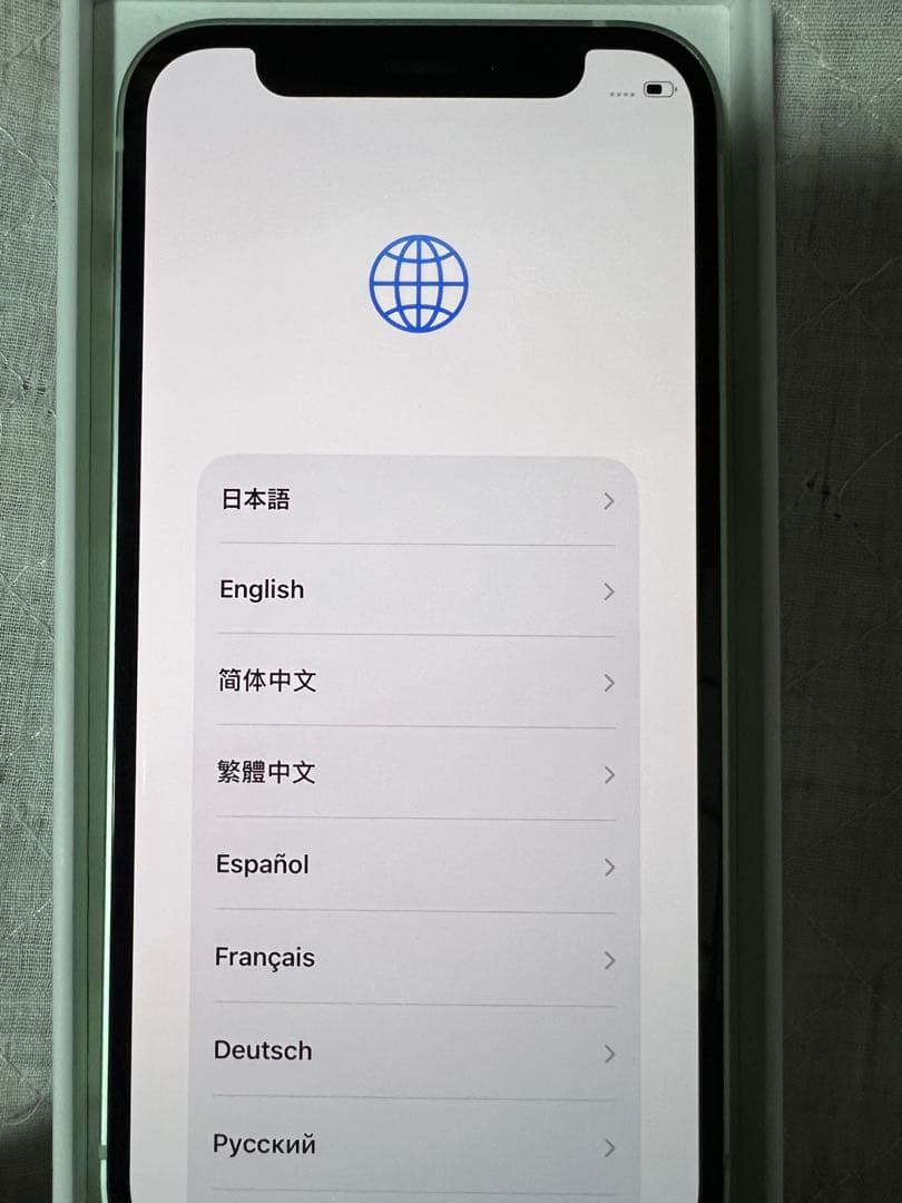 iPhone12 mini 64GB グリーン SIMフリー　起動のみ　初期化済