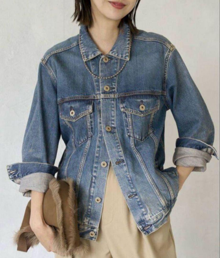 今週末のみ大特価！plage デニム ジャケット 38