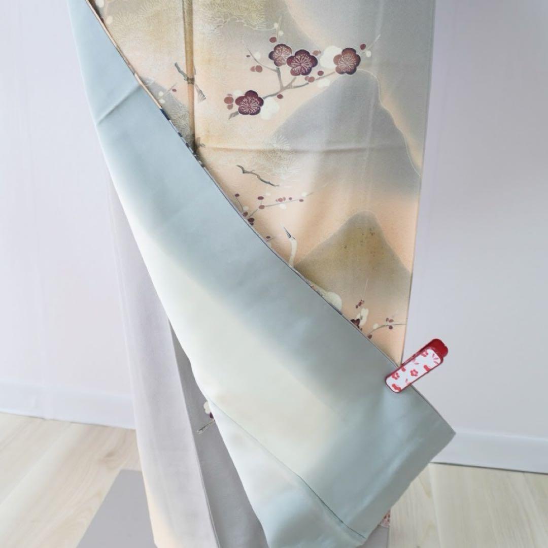 訪問着　4点フルセット 341 C 正絹 七五三 お宮参り 入学式　卒園式