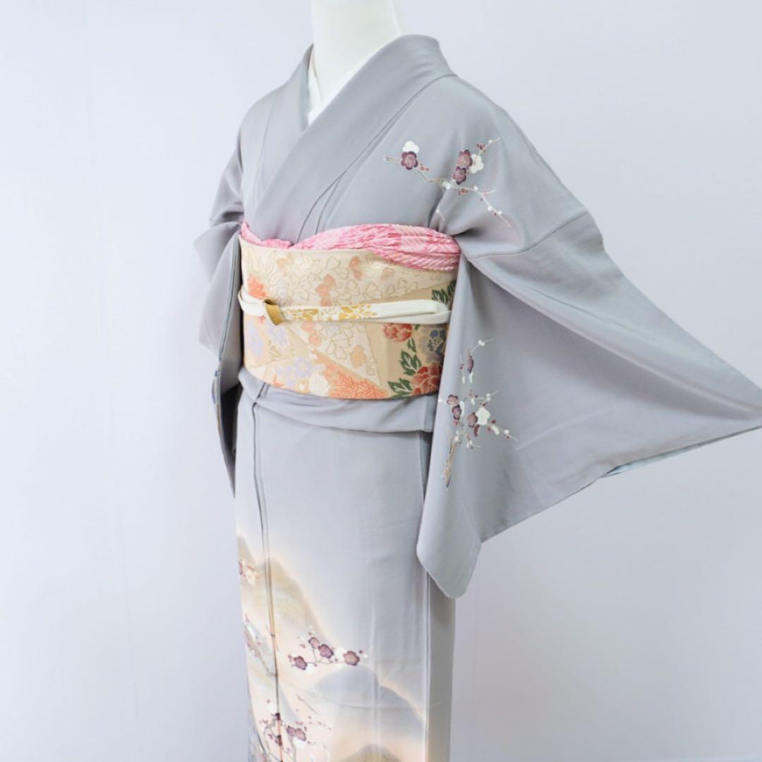 訪問着　4点フルセット 341 C 正絹 七五三 お宮参り 入学式　卒園式