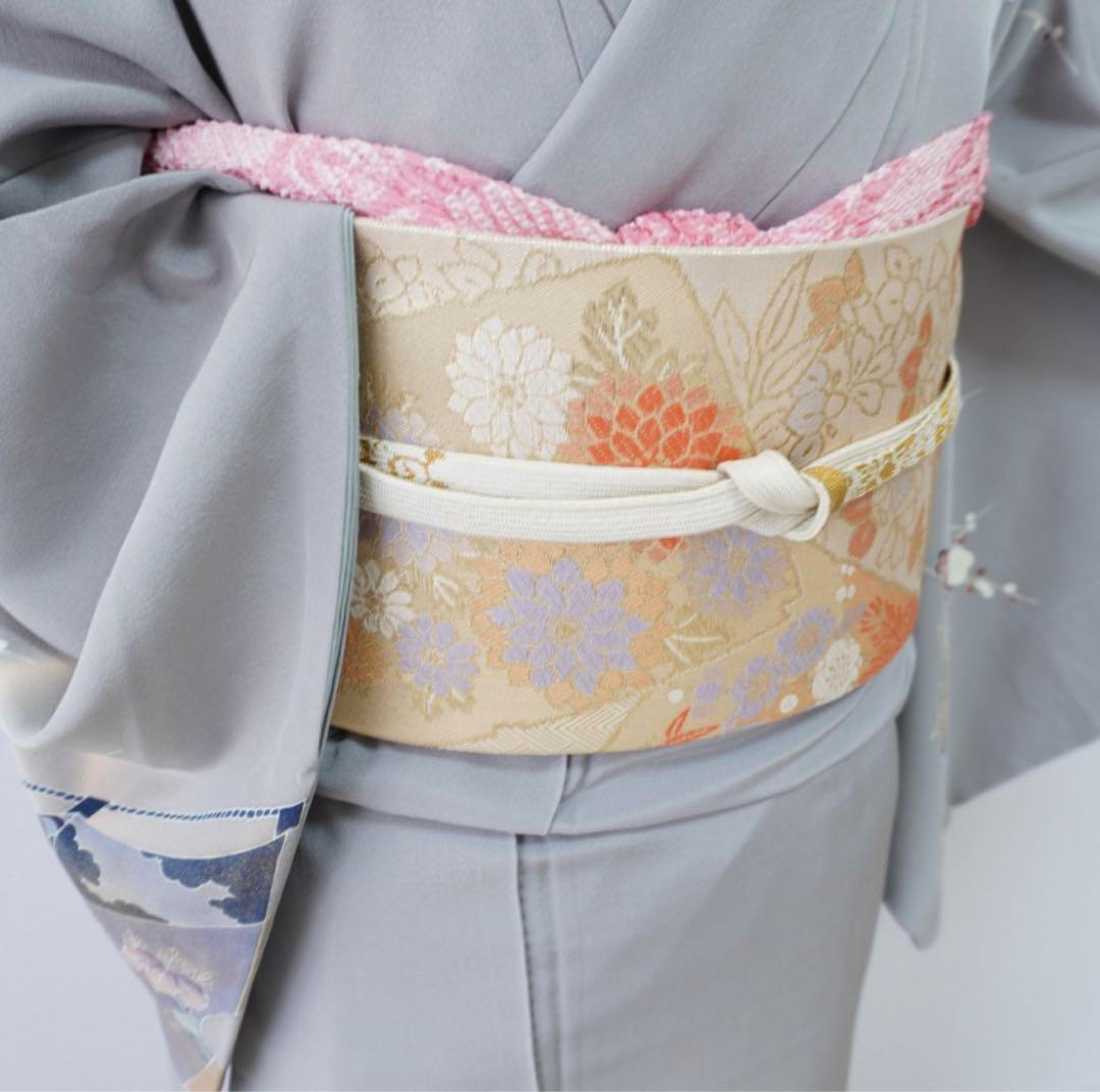 訪問着　4点フルセット 341 C 正絹 七五三 お宮参り 入学式　卒園式