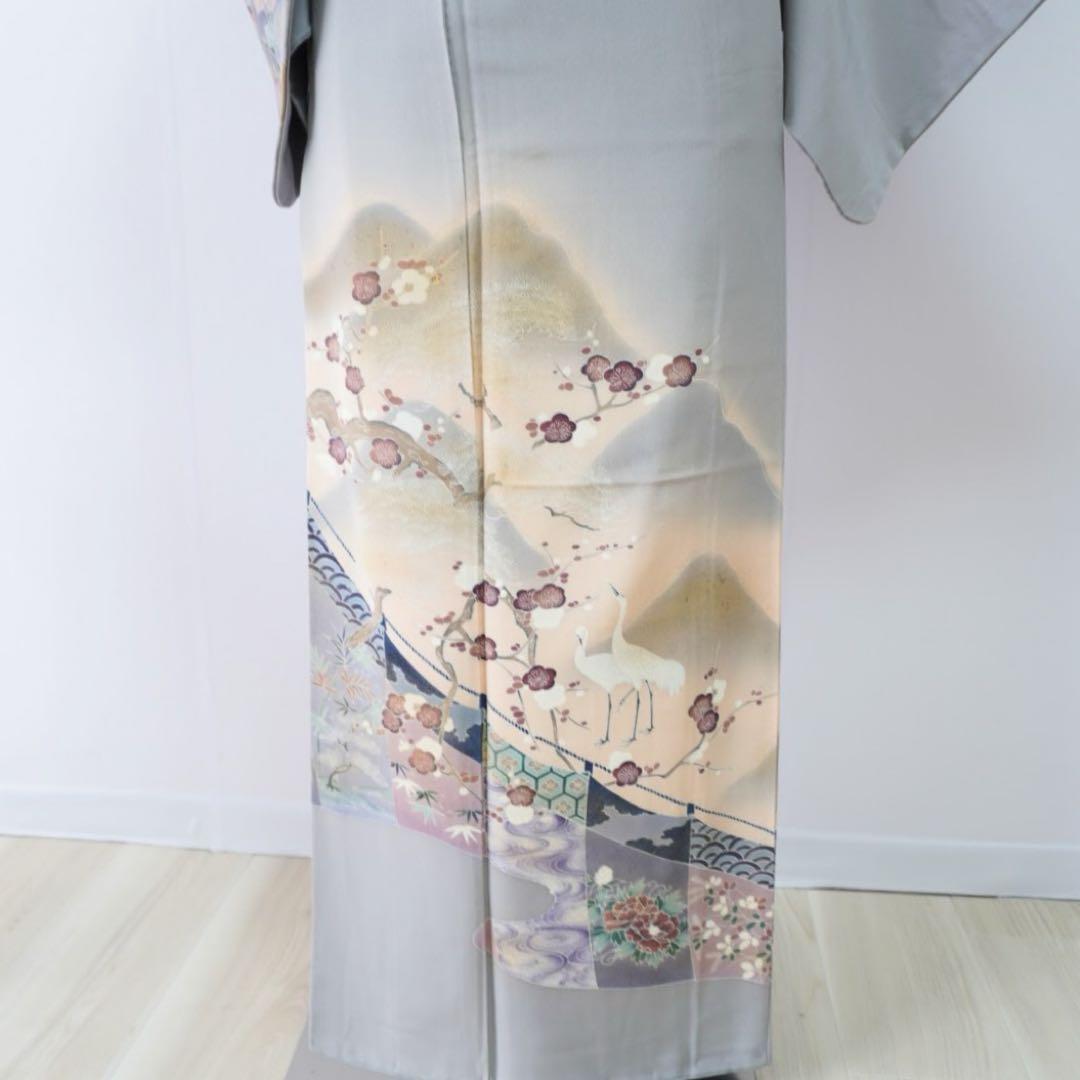 訪問着　4点フルセット 341 C 正絹 七五三 お宮参り 入学式　卒園式