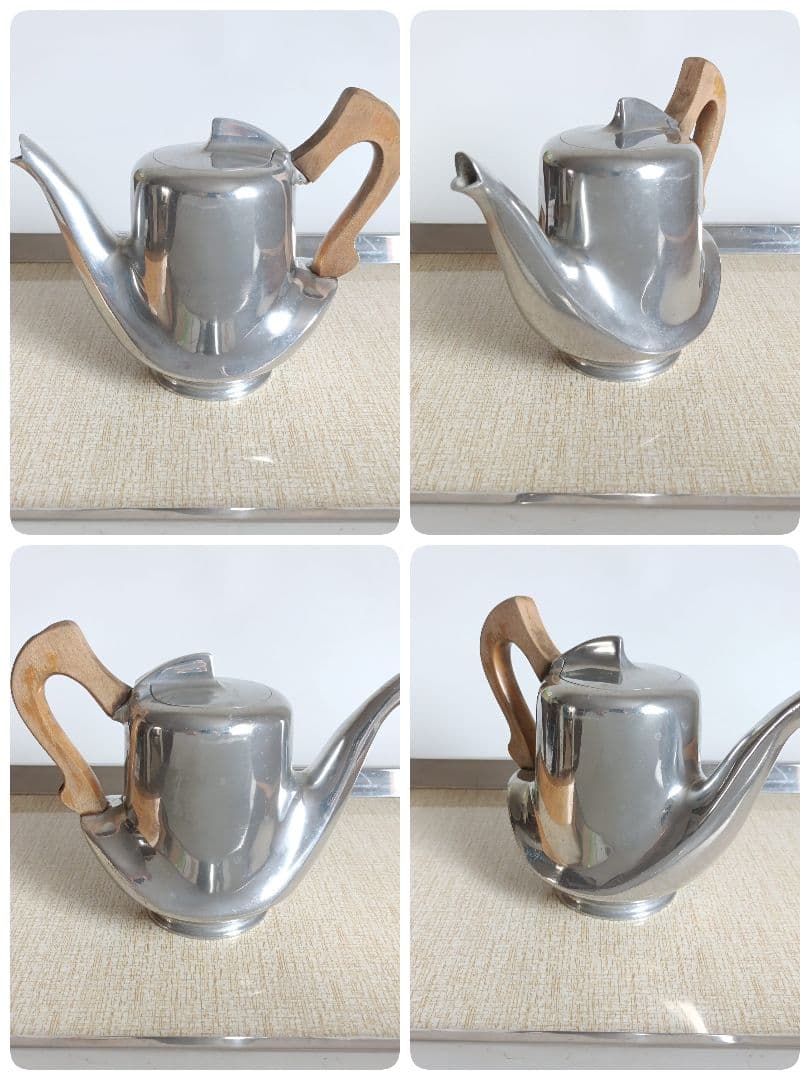 英国 Picquot Ware ピコーウェア ティーセット 6点 ヴィンテージ