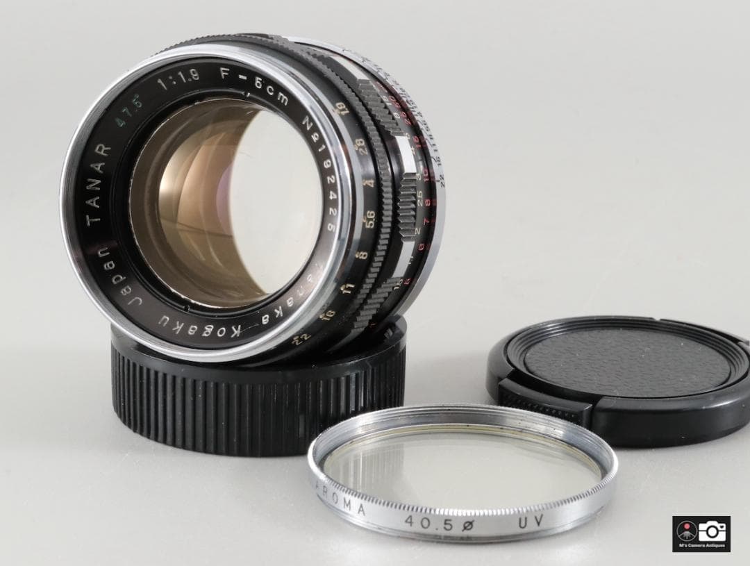 希少Tanaka kogaku Tanar 5ｃm F/1.9 ライカＬ３９