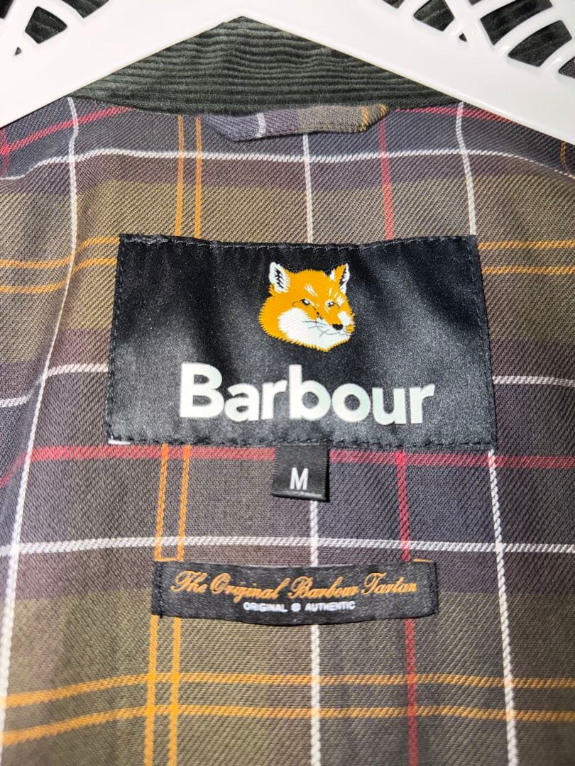 ジャケット・アウター maisonkitsune barbour Beaufort wax