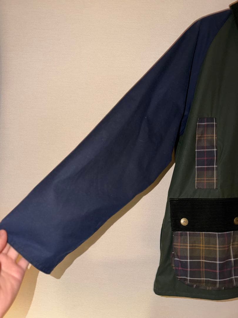 ジャケット・アウター maisonkitsune barbour Beaufort wax