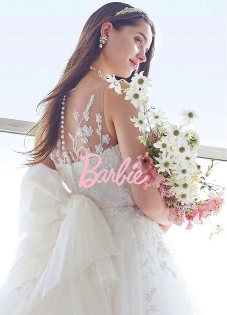 ウエディングドレス　barbie4