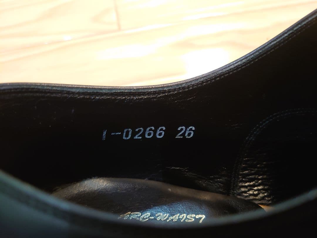 美品 スコッチグレイン（SCOTCH GRAIN）ストレートチップ