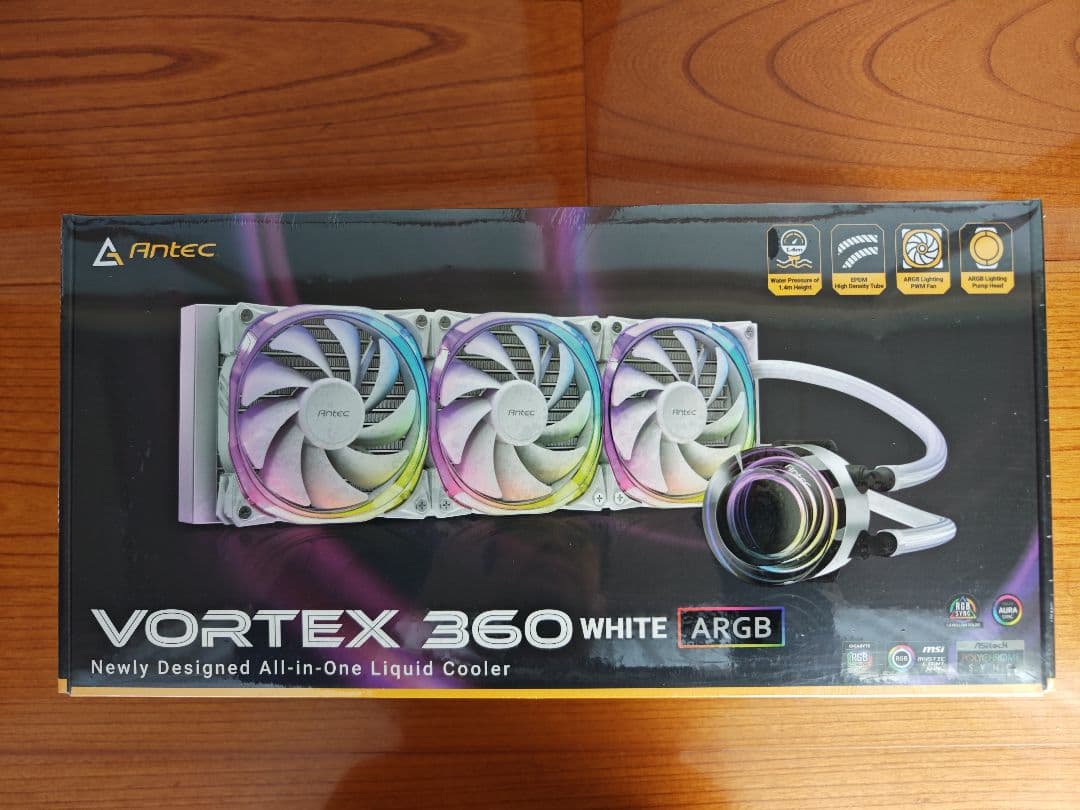 Antec VORTEX 360 ホワイト ARGB