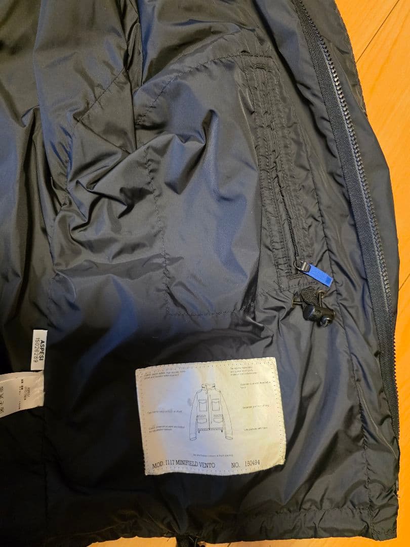 ASPESI MINI FIELD VENTO ネイビー サイズS　使用数回