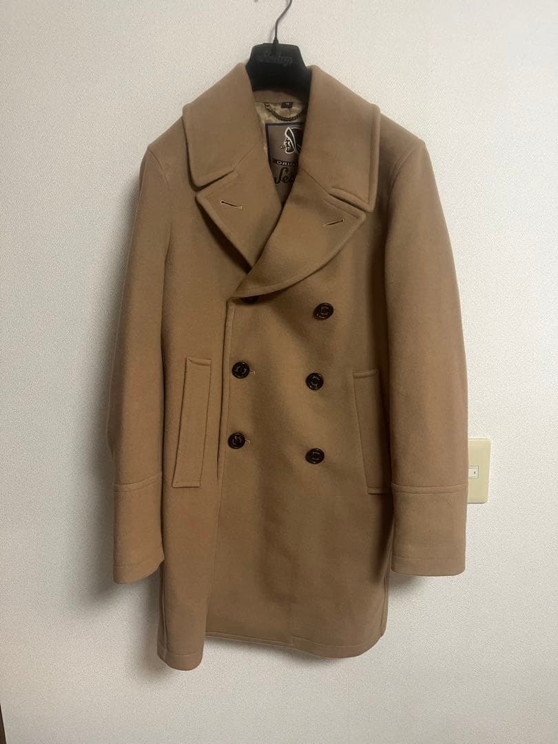 ボーイズマーケット別注Sealup ピーコート 48 ベージュ
