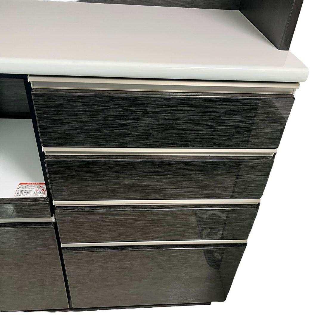 （送料込）ニトリ　キッチンボード(Nポスティア100KB BK）