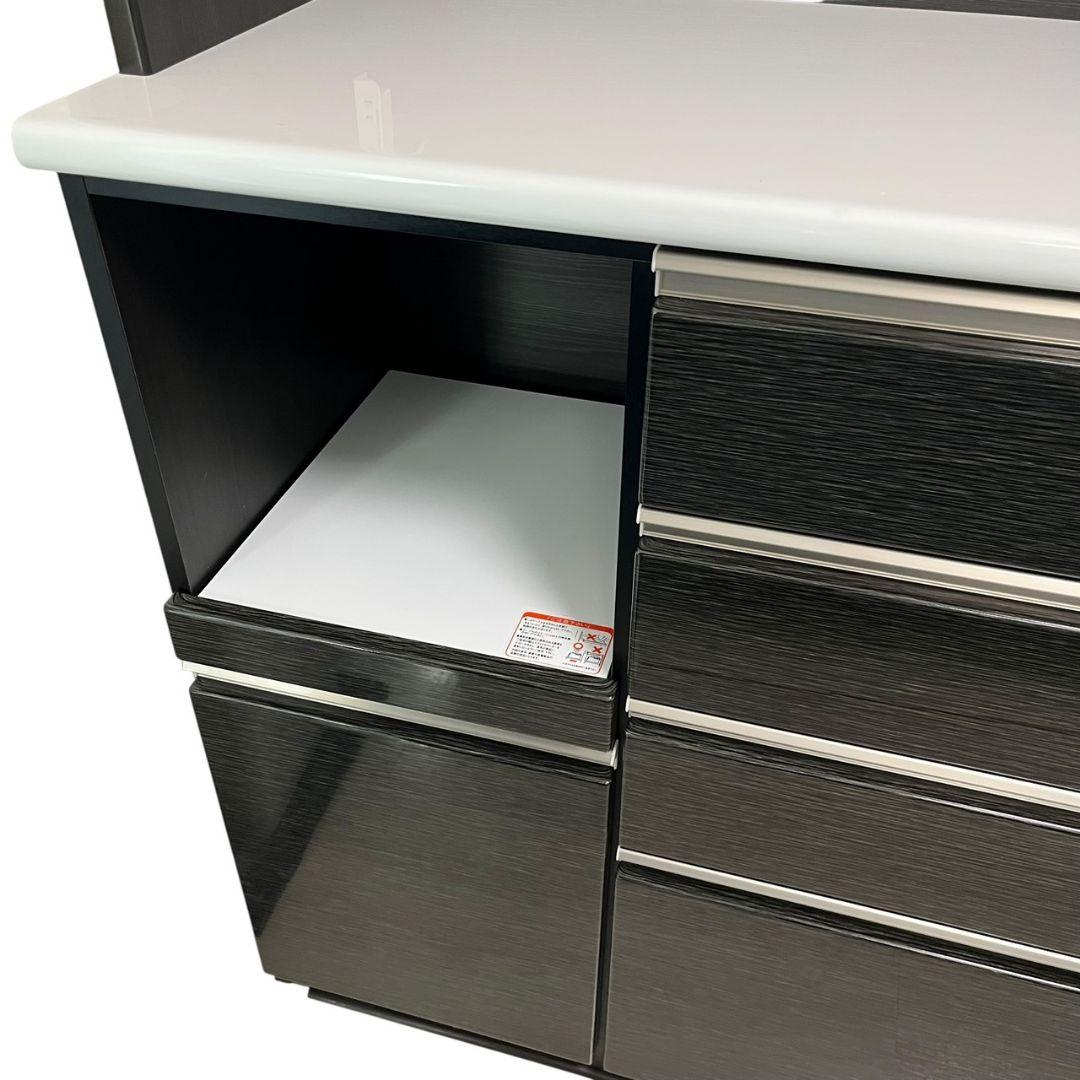 （送料込）ニトリ　キッチンボード(Nポスティア100KB BK）