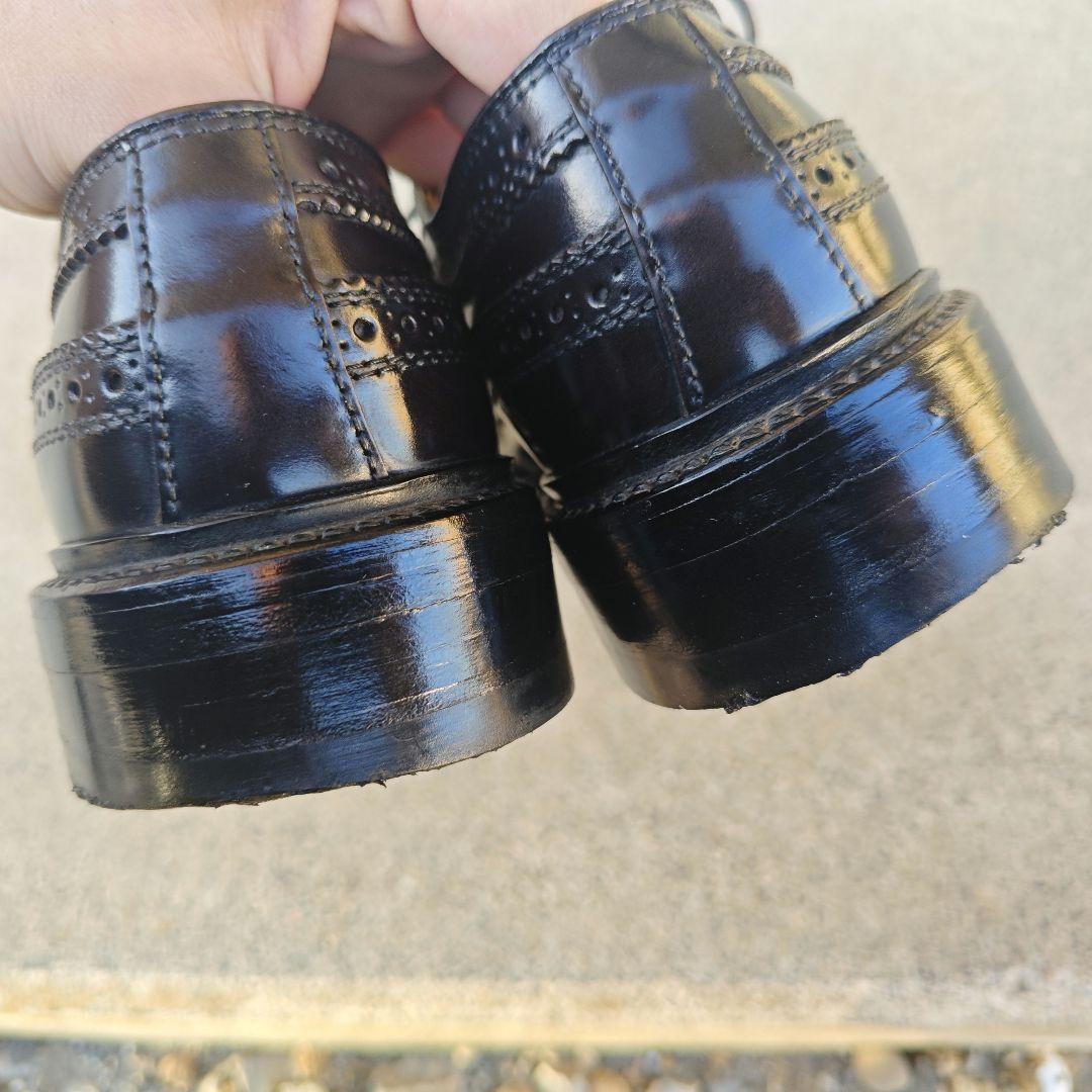 靴 Regal Cordovan Long Wing Tip Shoes