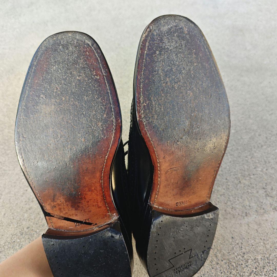 靴 Regal Cordovan Long Wing Tip Shoes