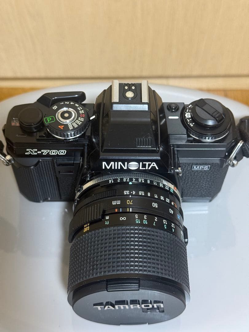 Minolta X-700 フィルムカメラ TAMRONレンズ