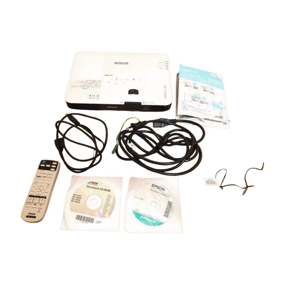 EPSON プロジェクター EB-1780W 本体＋付属品一式 動作確認済み