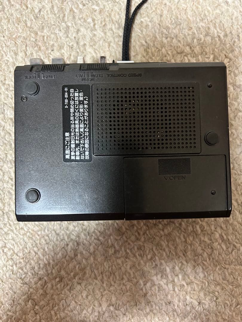 SONY TCM-9 カセットプレーヤー