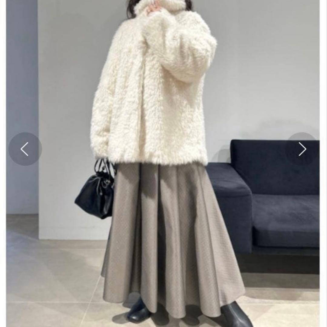 FRAY I.D ECOPELハイネックファーミドルジャケット