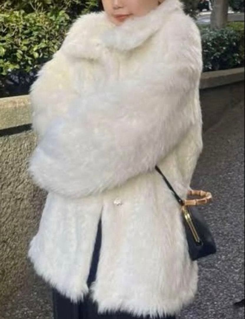 FRAY I.D ECOPELハイネックファーミドルジャケット