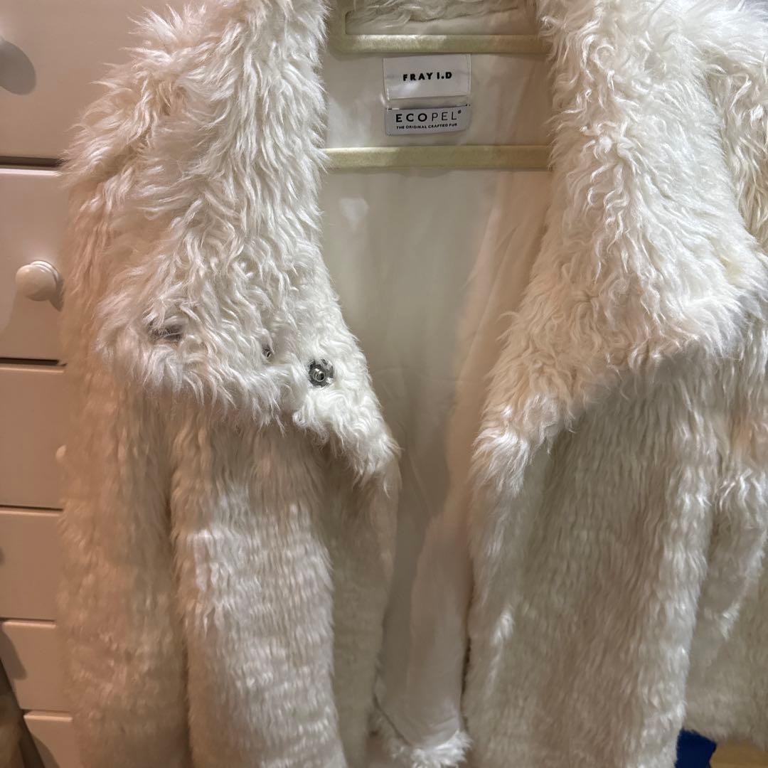 FRAY I.D ECOPELハイネックファーミドルジャケット