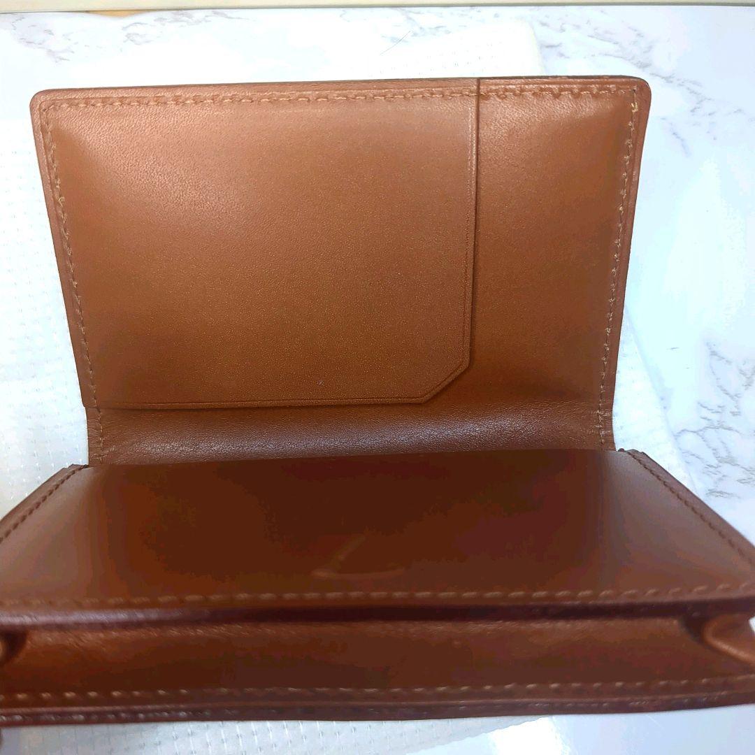 しげ 土屋鞄 名刺入れ ブライドル ダークグリーン カードケース