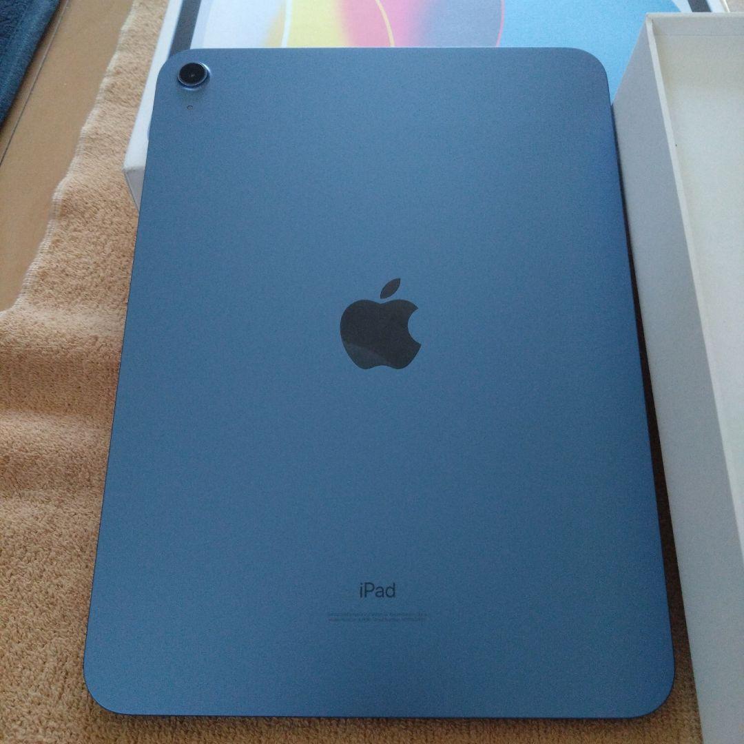 【美品！】Apple iPad第10世代 本体 ブルー 充電器付き