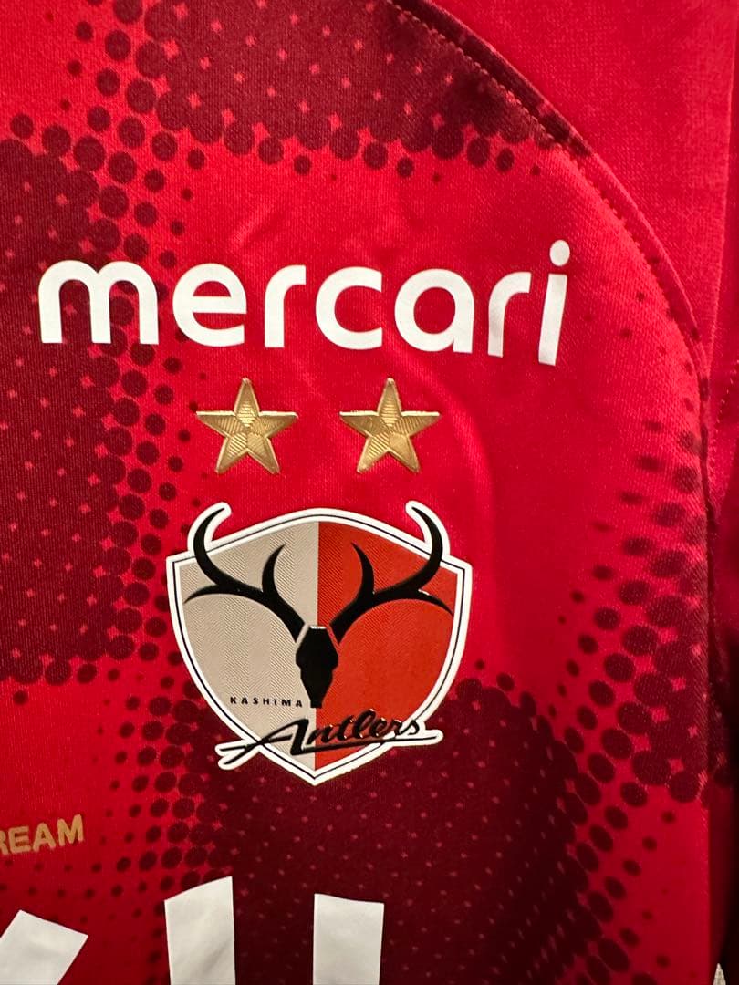 鹿島アントラーズ　 2024シーズンNIKEホームユニフォーム 知念慶