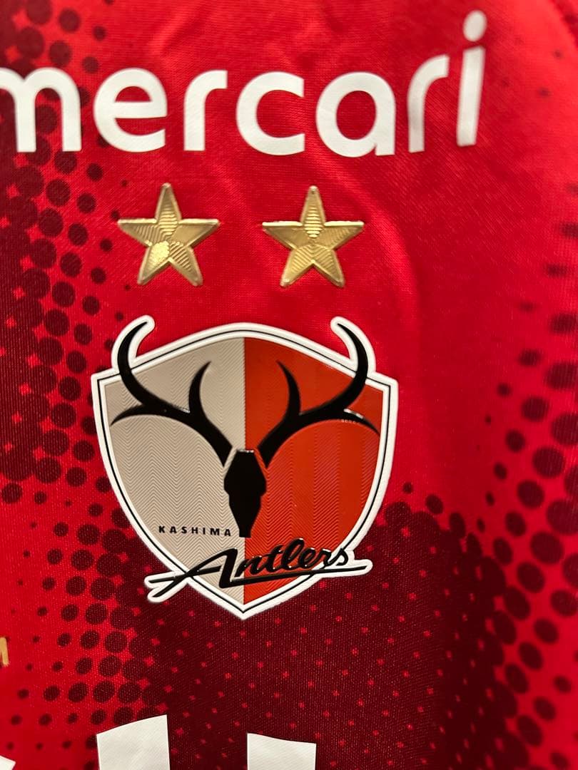 鹿島アントラーズ　 2024シーズンNIKEホームユニフォーム 知念慶