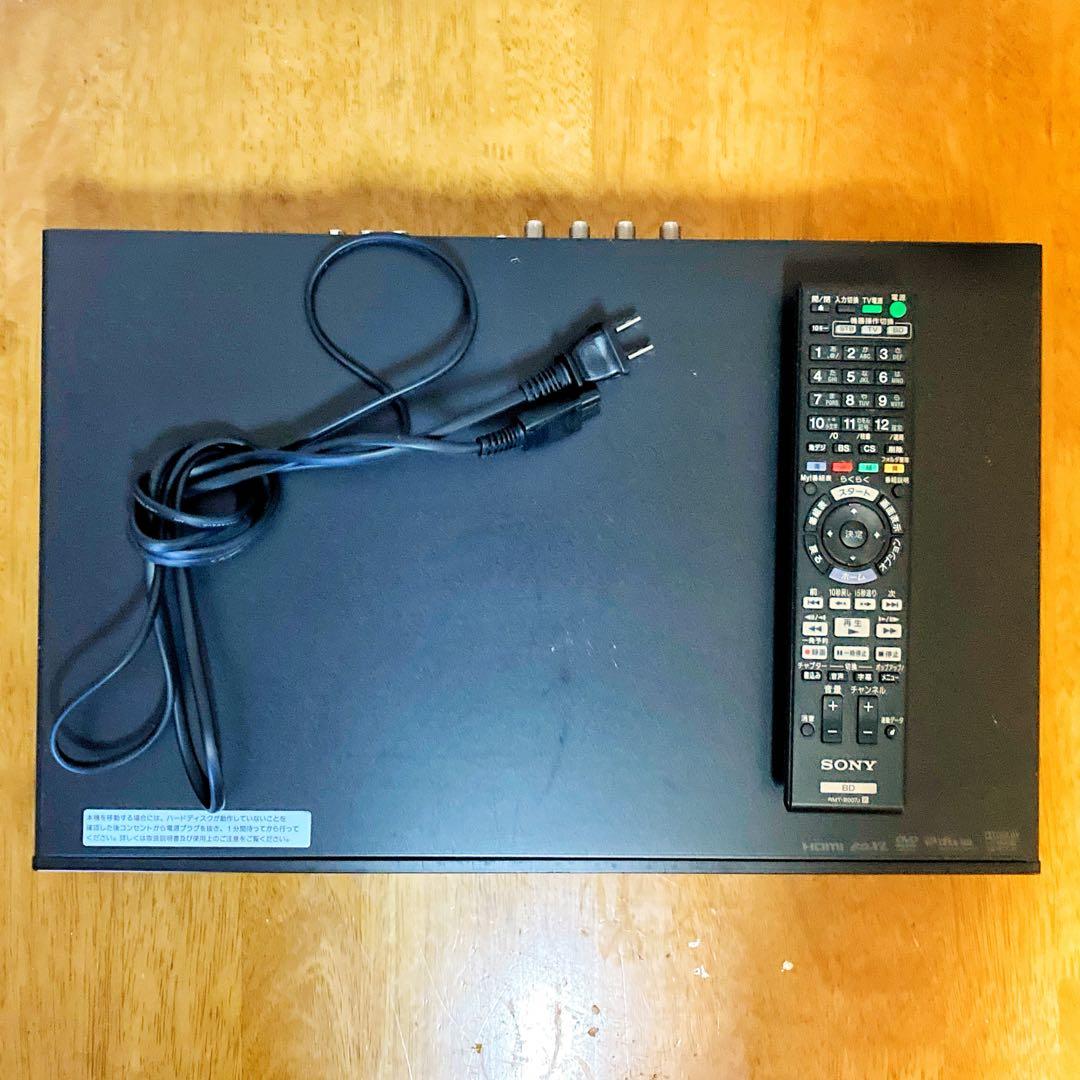 SONY ソニー　ブルーレイレコーダー HDD 1TB 2チューナー 2番組同時