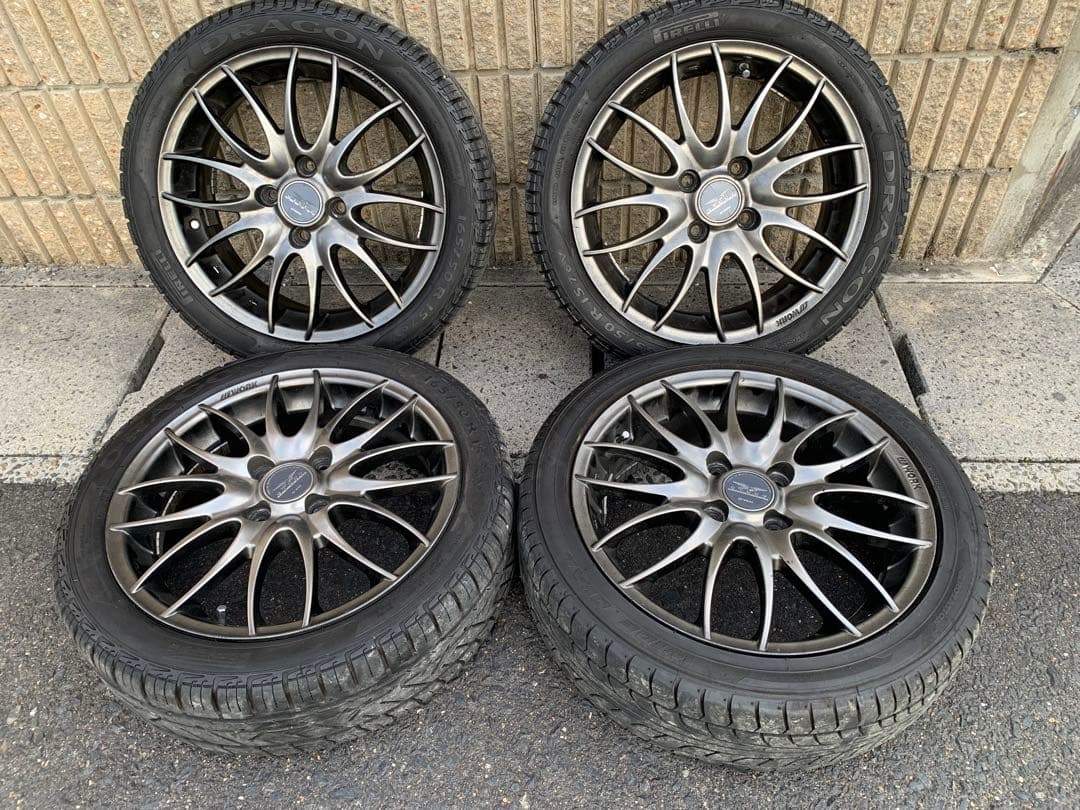 WORK STEEZ 15インチアルミホイール　165/50R15 ワーク