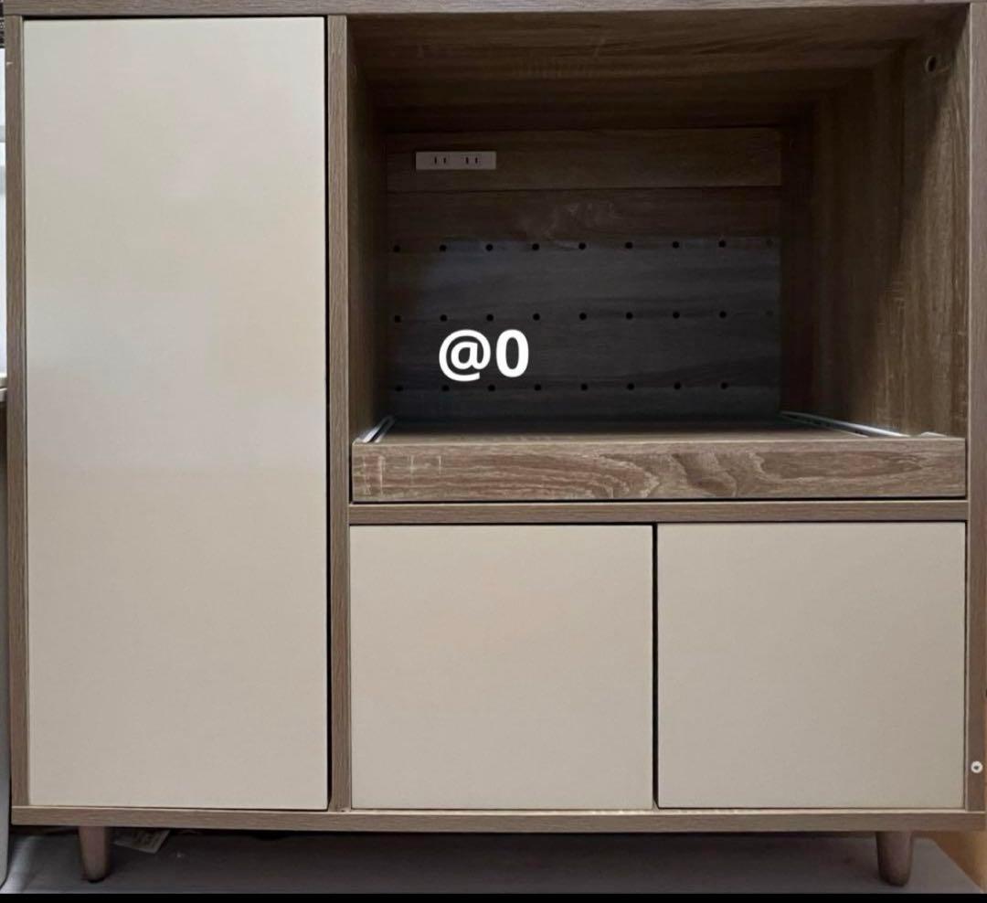 【ウリボー】Erin レンジ台 キッチン収納 可動式棚