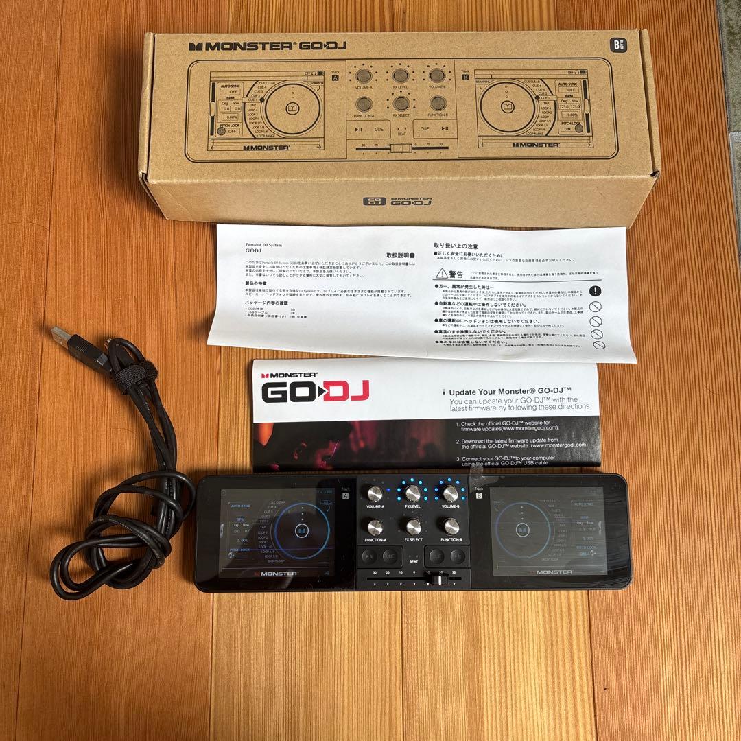 DJ機材 MONSTER GODJ MIXER PTBL BLACK