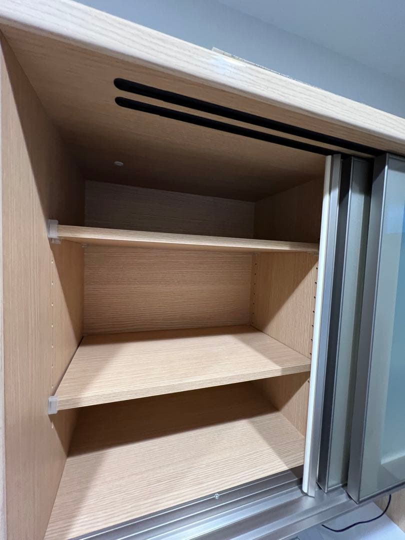 美品　ニトリ　食器棚　カウンター付き　高さ190cm幅100cm