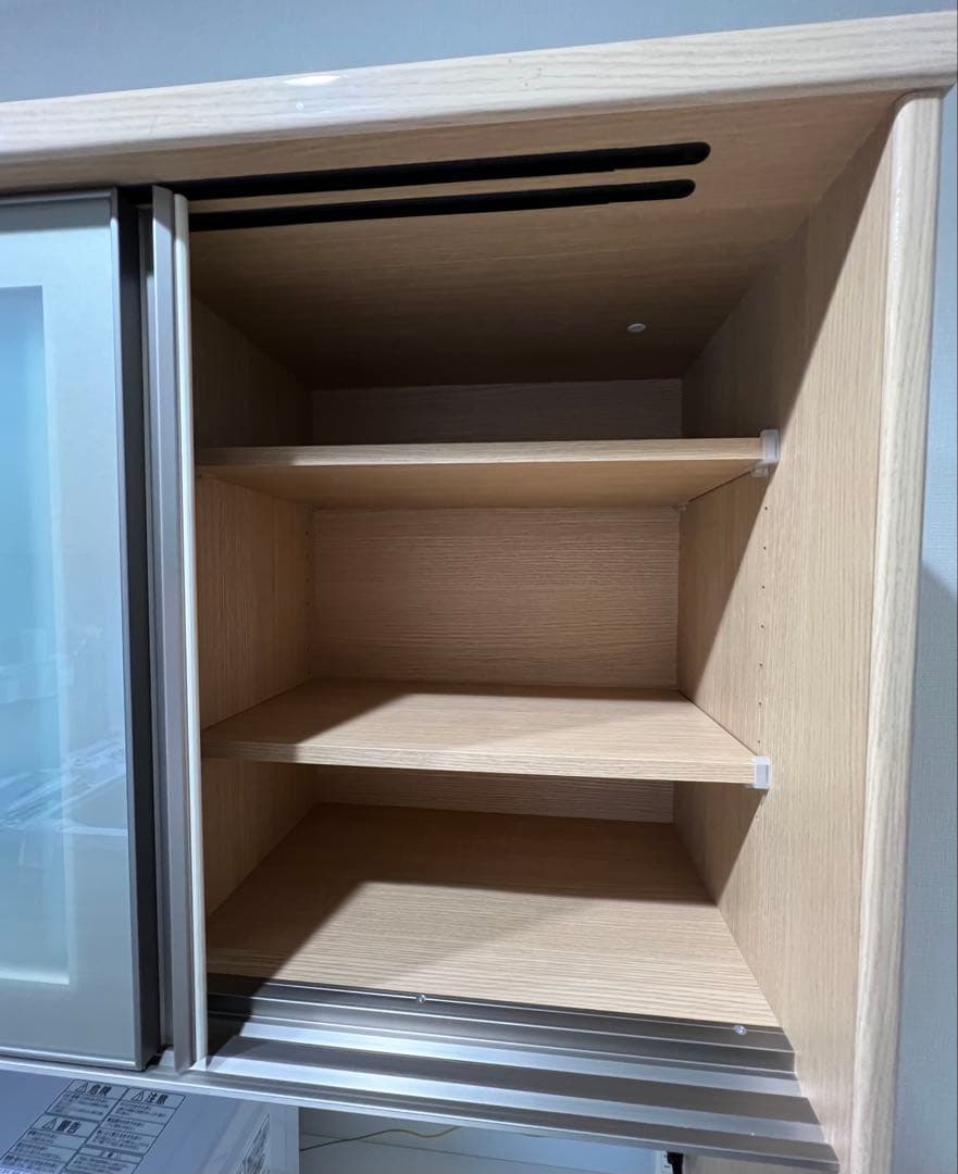 美品　ニトリ　食器棚　カウンター付き　高さ190cm幅100cm