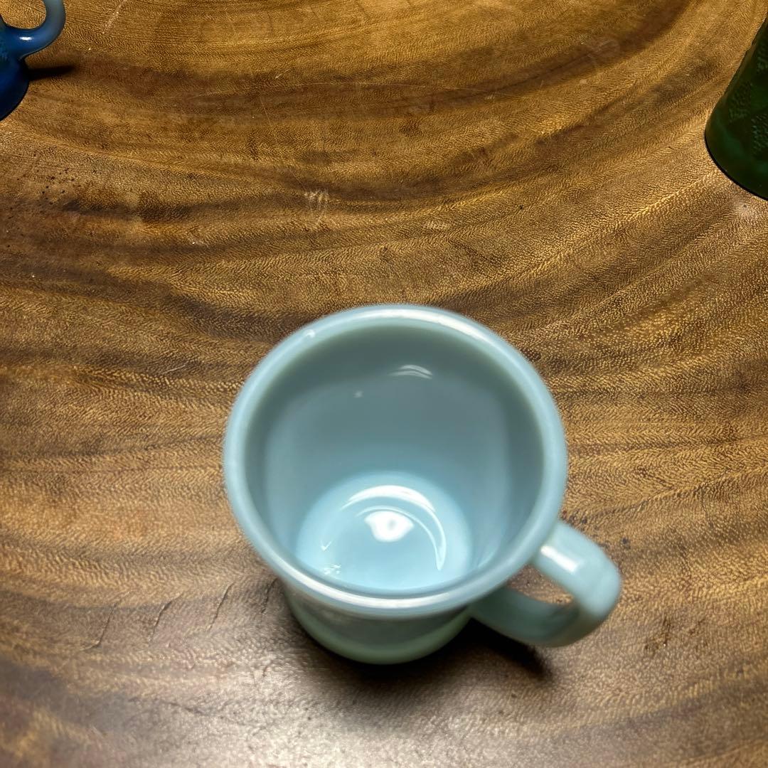 Fire King ファイヤーキング　ターコイズ　Dハンドル　キンバリー