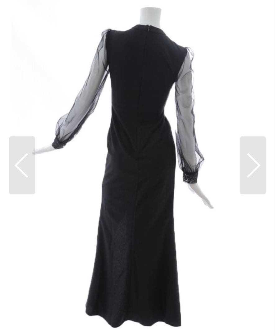 ブラックロングドレス JEWELS