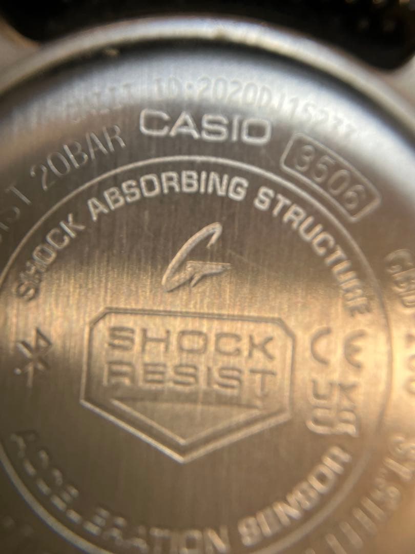 【中古】【稼働品】G-SHOCK GBDー200ー9JF蛍光イエロー