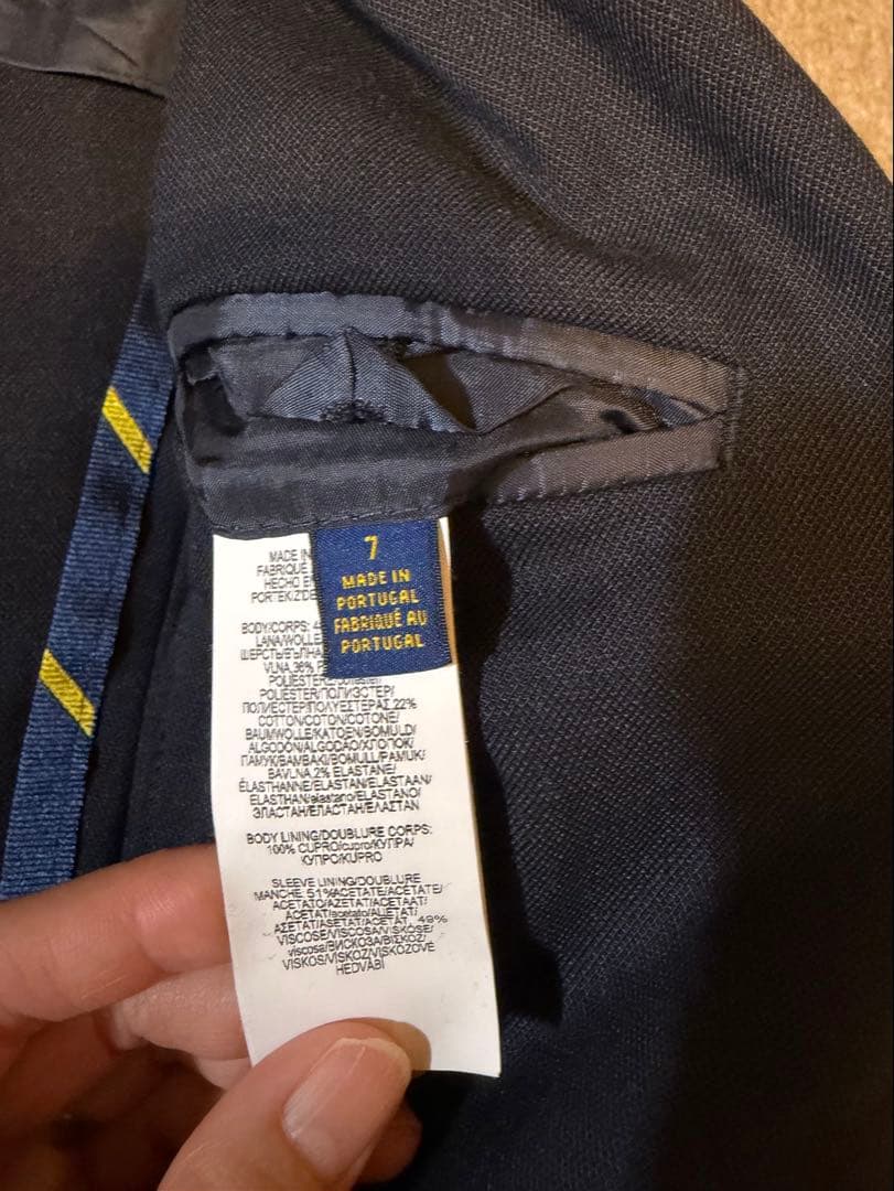 Polo Ralph Lauren ネイビー スーツ120cm