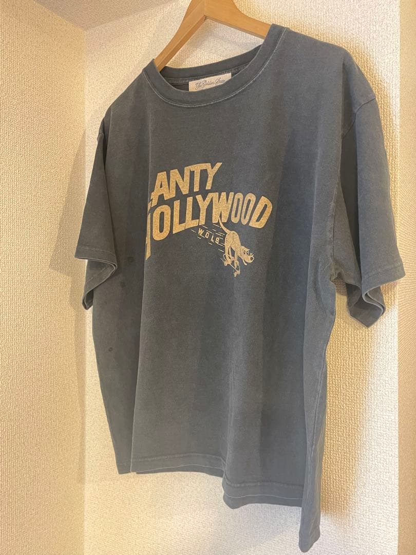 [美品・未使用] REMI RELIEF×HUG O WaRコラボT-sh黒