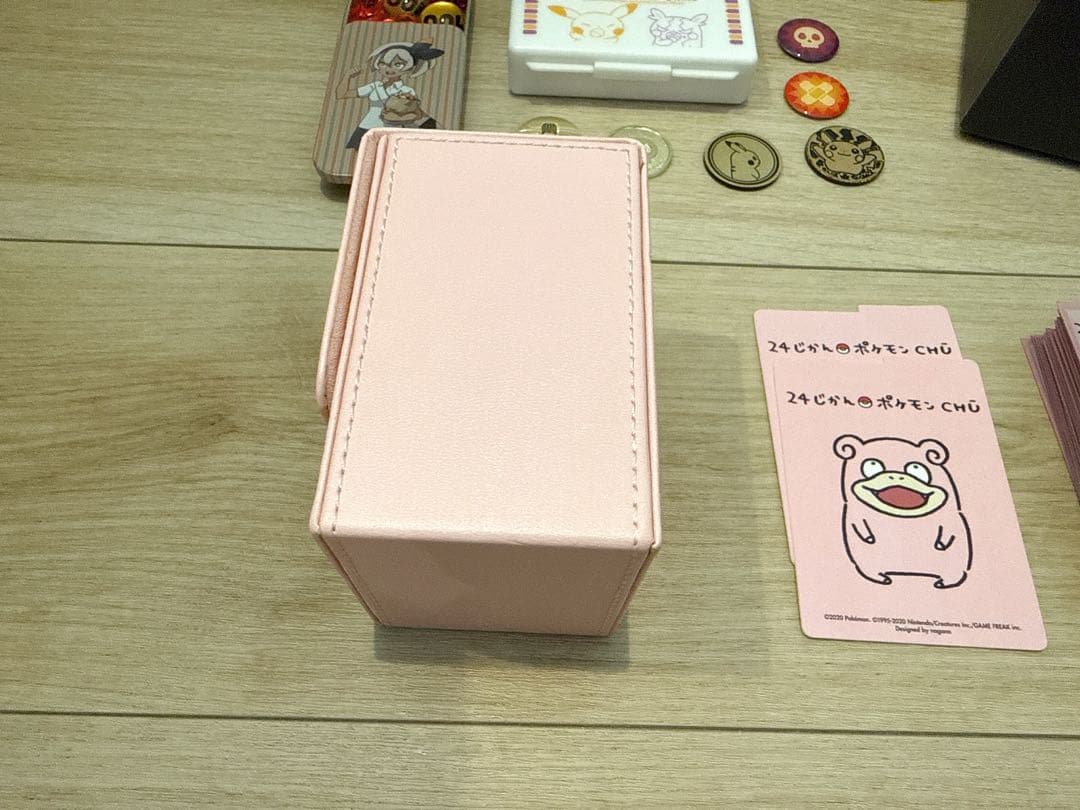 ポケモンカード　24じかんポケモンchu ヤドン　ケース　スリーブ　リミテッド