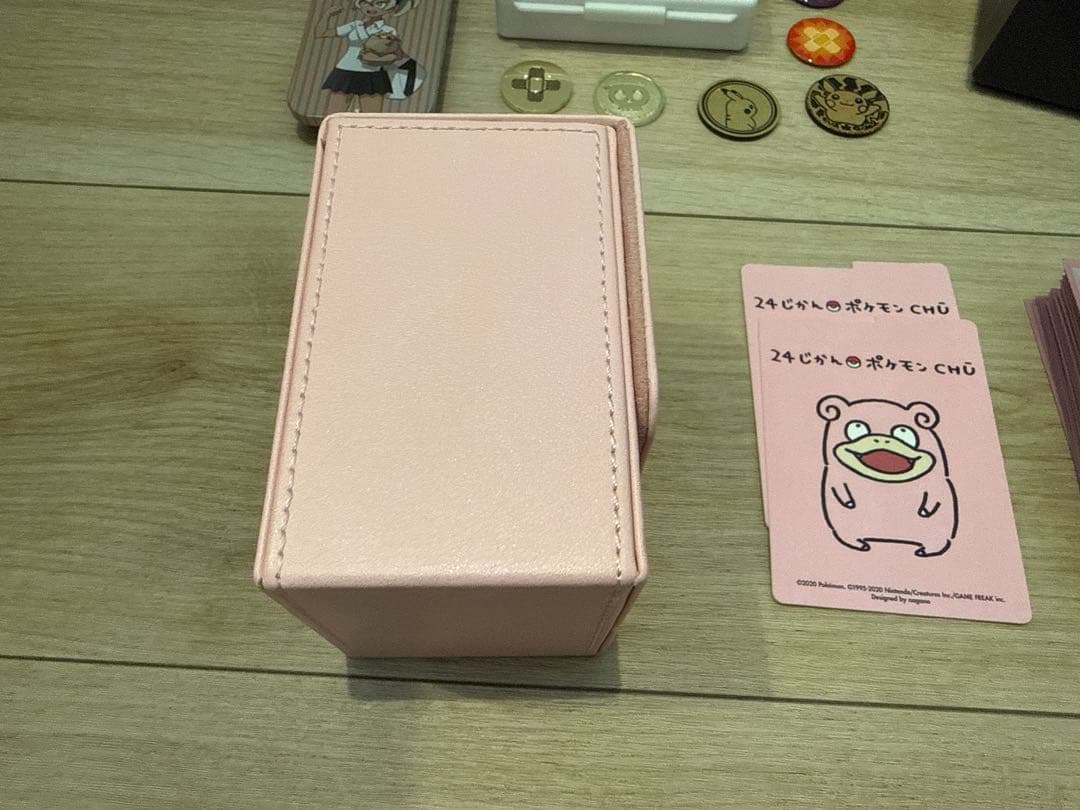 ポケモンカード　24じかんポケモンchu ヤドン　ケース　スリーブ　リミテッド