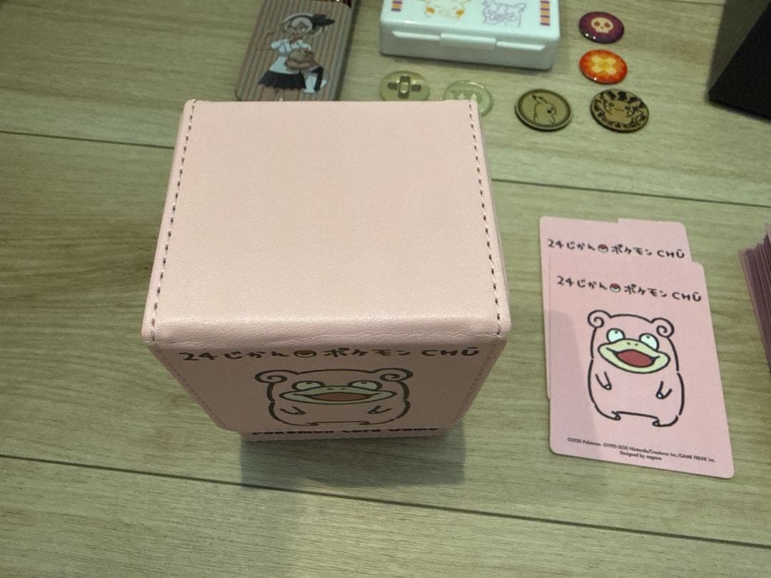 ポケモンカード　24じかんポケモンchu ヤドン　ケース　スリーブ　リミテッド