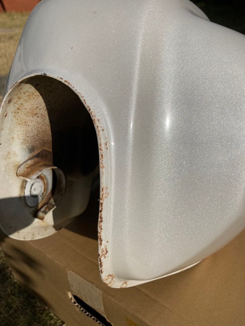 TW２２５　TWタンク　バイクタンク　燃料タンク　内部錆無し！へこみ無し！