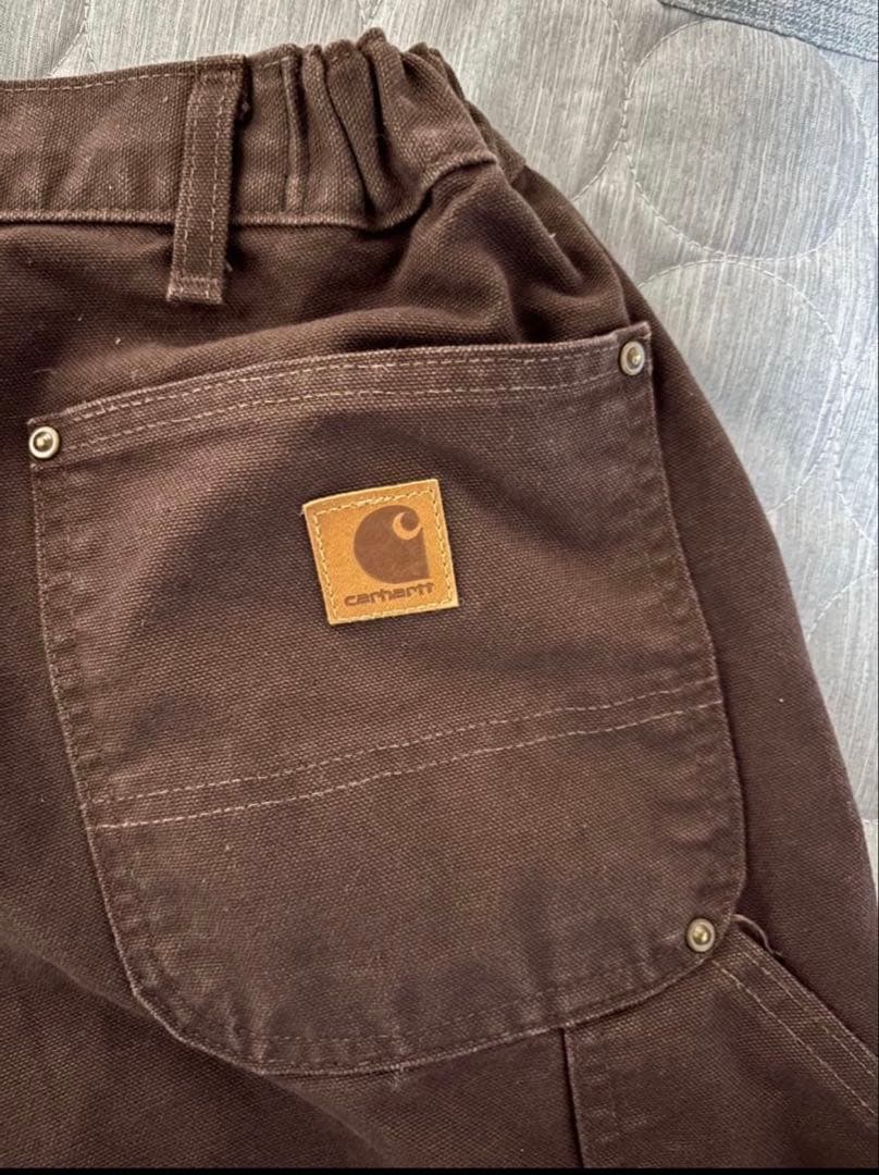 T*o様 【リメイク】40×30 極太 カーハート ダブルニー ダークブラウン