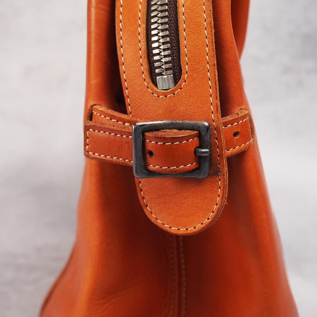 REDMOON レッドムーン ガゼルバッグ オールレザー 日本製 ハンドメイド